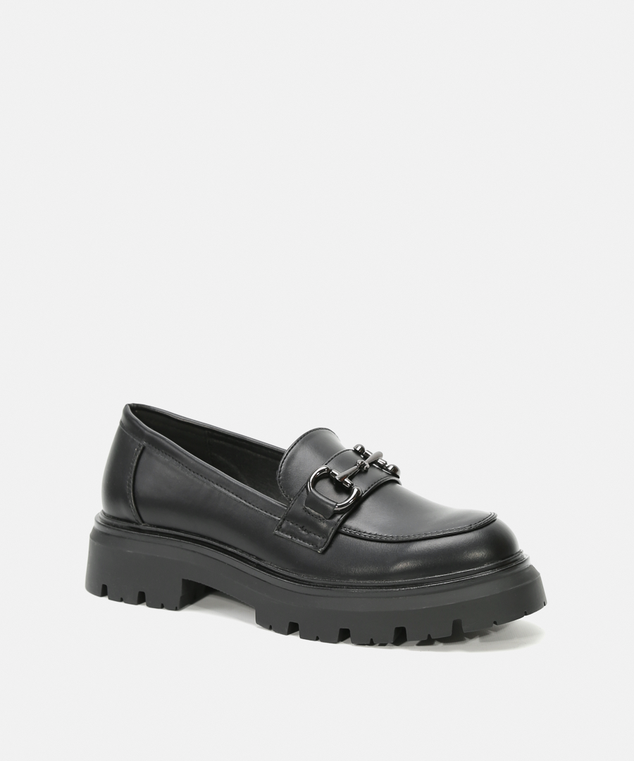 Mocas&iacute;n hebilla suela track image number null